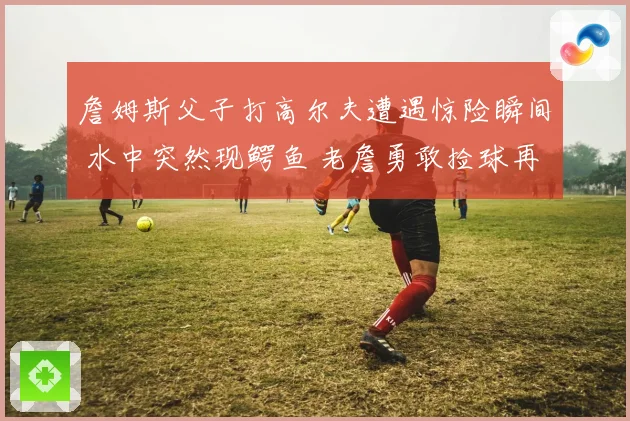 詹姆斯父子打高尔夫遭遇惊险瞬间 水中突然现鳄鱼 老詹勇敢捡球再现硬汉本色